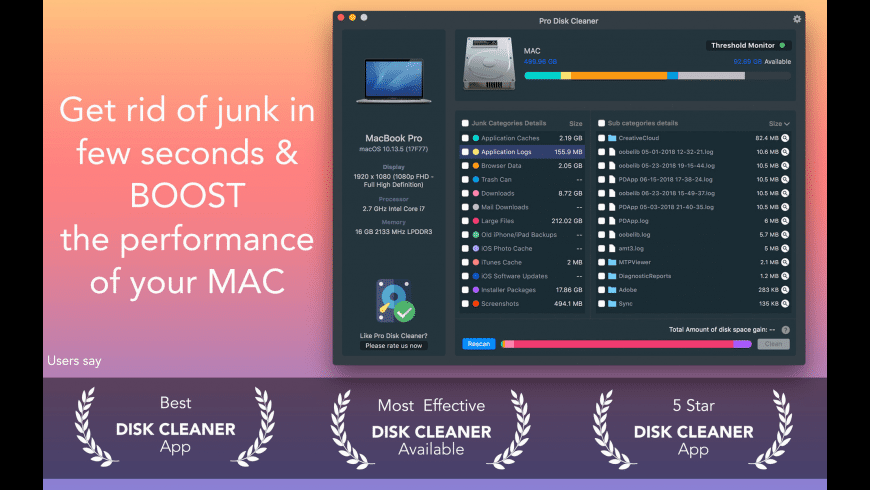 best disk cleaner for mac sierra